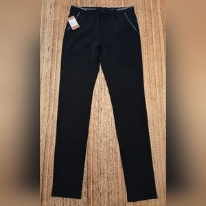 Plaid & Plain Slacks Men's Size 31W x 34L Navy‎ Blue Pilot Pants 7108 Preppy NWT